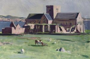 Iona Cathedral by Francis Campbell Boileau Cadell
