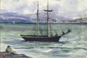 In The Inner Hebrides by Francis Campbell Boileau Cadell