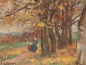 Autumnal Landscape Study Autumnal Landscape Study