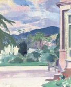 Myrtle Park, Cove by Francis Campbell Boileau Cadell