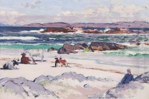 Cattle On The Shore, Iona