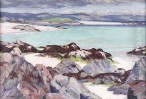 Iona - East Bay by Francis Campbell Boileau Cadell