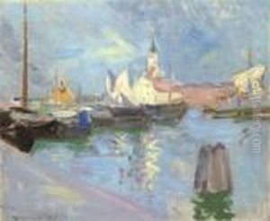 San Giorgio Maggiore, Venice by Francis Campbell Boileau Cadell