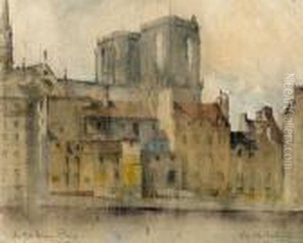 Notre Dame From The Seine Paris - view 1