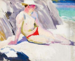 Charles Oliver On The Beach, Iona Charles Oliver On The Beach, Iona