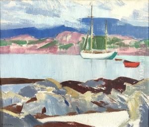 The Sound Of Iona by Francis Campbell Boileau Cadell