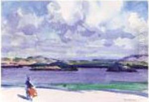 The Sands Of Iona by Francis Campbell Boileau Cadell