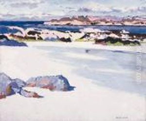Wet Sand, Iona by Francis Campbell Boileau Cadell