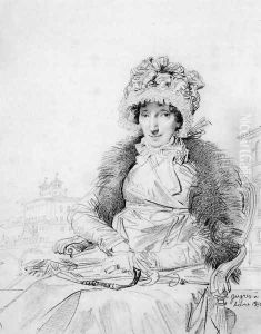 Mrs John Mackie, born Dorothea Sophia de Champs by Jean Auguste Dominique Ingres