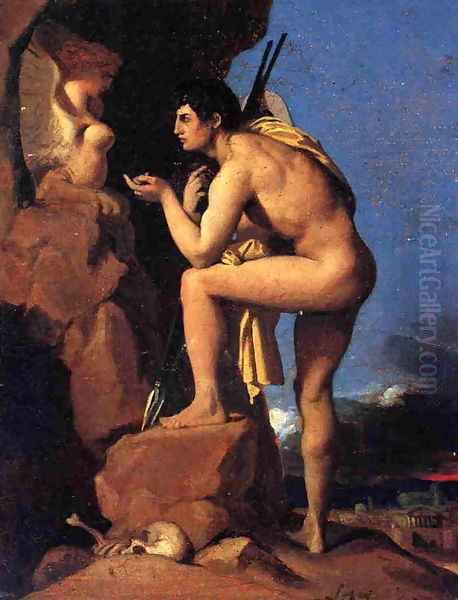 Oedipus and the Sphinx 2 - view 1