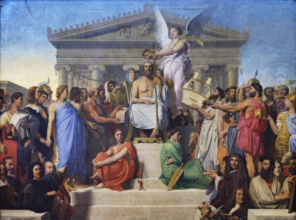 The Apotheosis of Homer 2 - view 1