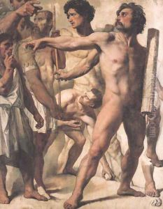 Study for The Martyrdom of St. Symphorien by Jean Auguste Dominique Ingres