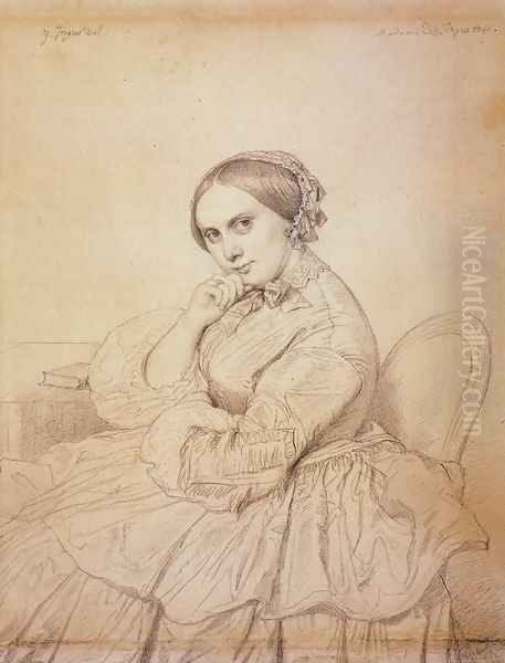 Madame Jean Auguste Dominique Ingres, born Delphine Ramel - view 1