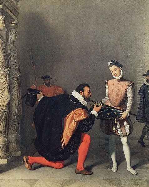 Don Pedro de Tolède baisant l'épée d'Henri IV - view 1