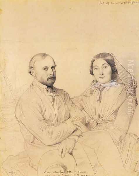 Edmond Ramel and his wife, born Irma Donbernard - view 1