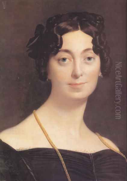 Madame Jacques-Louis Leblanc, née Françoise Poncelle [detail] - view 1