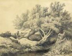 Couple In A Landscape