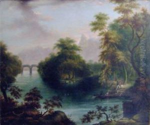 Landscape With Figures On A Lake