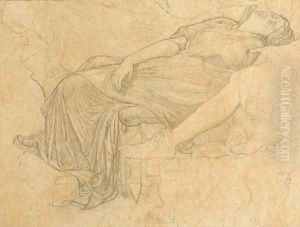 Octavia swooning, supported by Augustus for Tu Marcellus Eris
