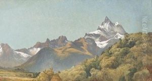 "dents Du Midi Et Aiguille D'argentiere". by Alexandre Calame