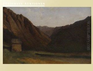 Landschaft, 1890 by Alexandre Calame