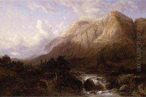 Mountainous Landscape With A Torrent