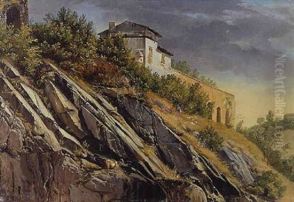 Building On Top Of A Rocky Hill - view 1