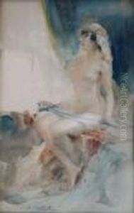 Odalisque by Antoine Calbet
