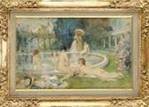 Baigneuses Pres De La Fontaine thumbnail