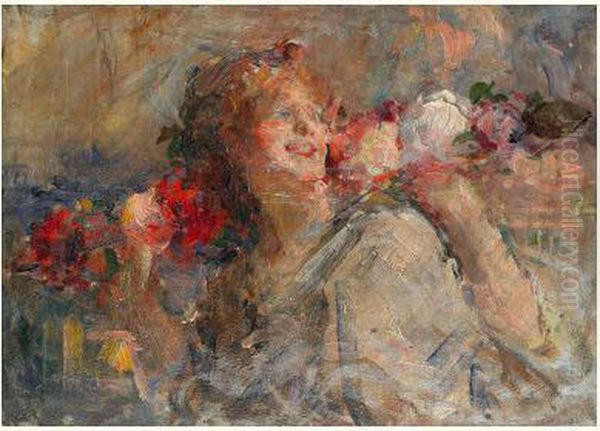 Jeune Fille Aux Fleurs - view 1