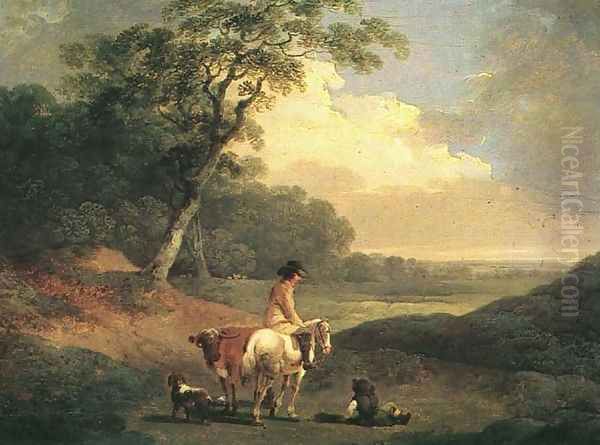 Landscape with a Rider - view 1