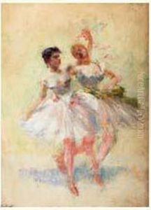 Deux Ballerines by Antoine Calbet