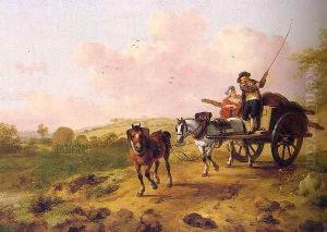 Returning from Market 1785 by Julius Caesar Ibbetson