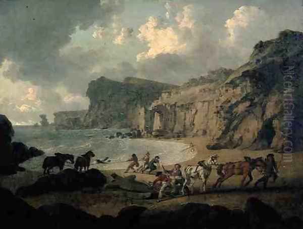Bidslater Bay Near Stackpool Pembrokeshire - view 1