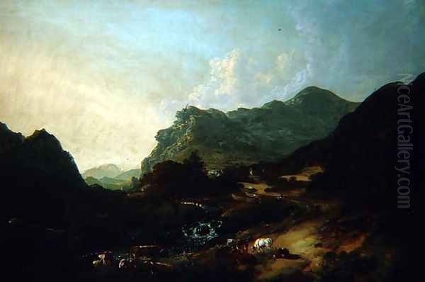 A View of St Johns Vale Looking Towards Saddleback Near Keswick - view 1