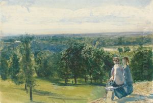 In Richmond Park by John William Inchbold