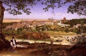 Ariccia Italy by John William Inchbold