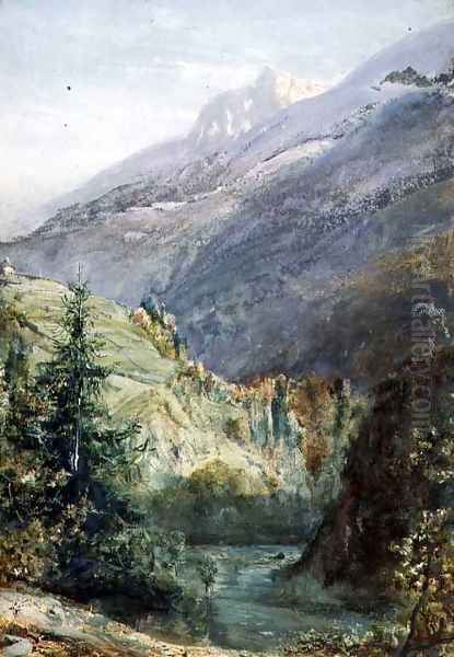 On the Road of Sepey Switzerland - view 1