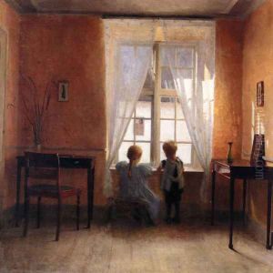 Ved Vinduet (At the Window) by Peter Vilhelm Ilsted