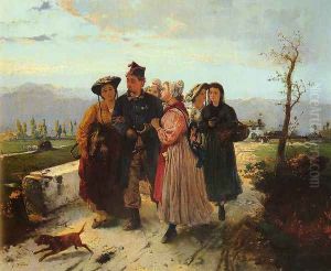 The Soldier's Return by Girolamo Induno