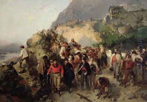 The Injured Garibaldi 1807-82 in the Aspromonte Mountains
