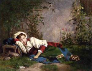 Napping by John O'Brien Inman