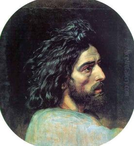 John the Baptist's Head (study for the picture "The Appearance of Christ before the People" by Alexander Ivanov