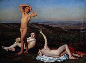 Three Naked Boys by Alexander Ivanov
