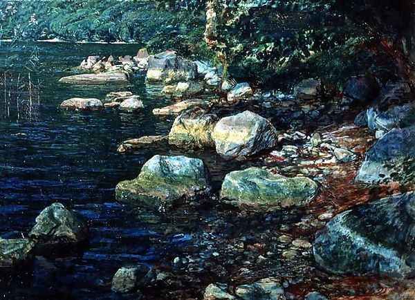 River Scene in Palazzuolo - view 1