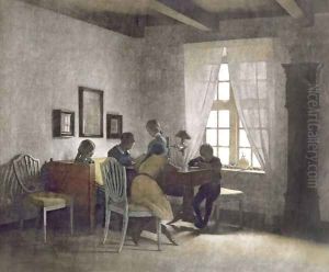 Children at Table by Peder Vilhelm Ilsted