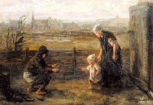 First Steps by Jozef Israels