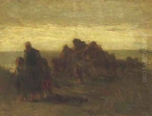 De Schipbreukeling shipwrecked by Jozef Israels