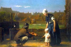 The First Step by Jozef Israels
