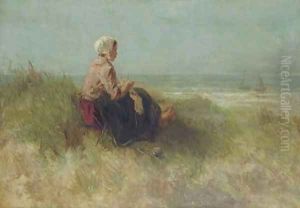 Waiting 2 by Jozef Israels